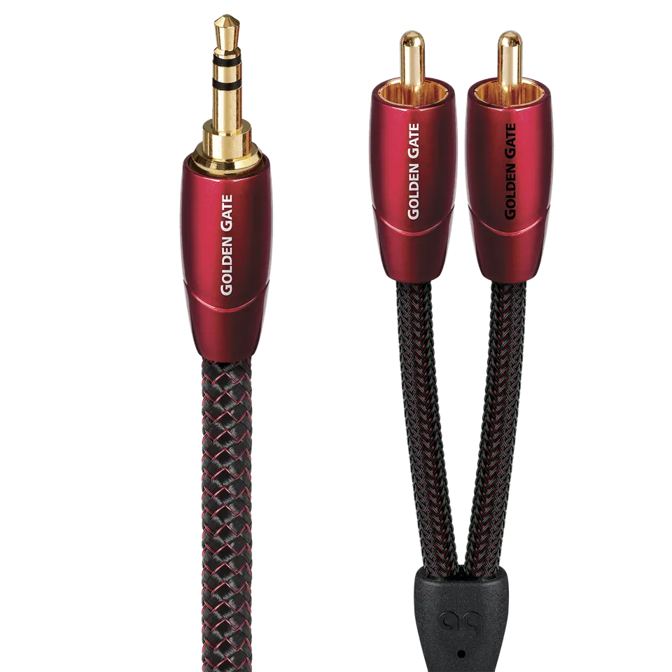 AudioQuest Golden Gate minijack-RCA kabel PSC