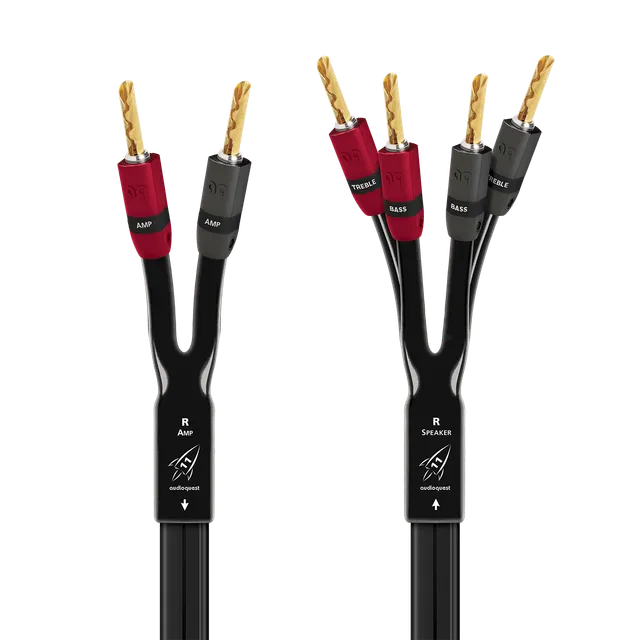 AudioQuest Rocket 11 høyttalerkabel enkel-biamp – LGC