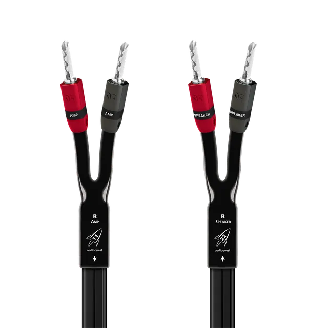 AudioQuest Rocket 11 Full-Range høyttalerkabel par LGC