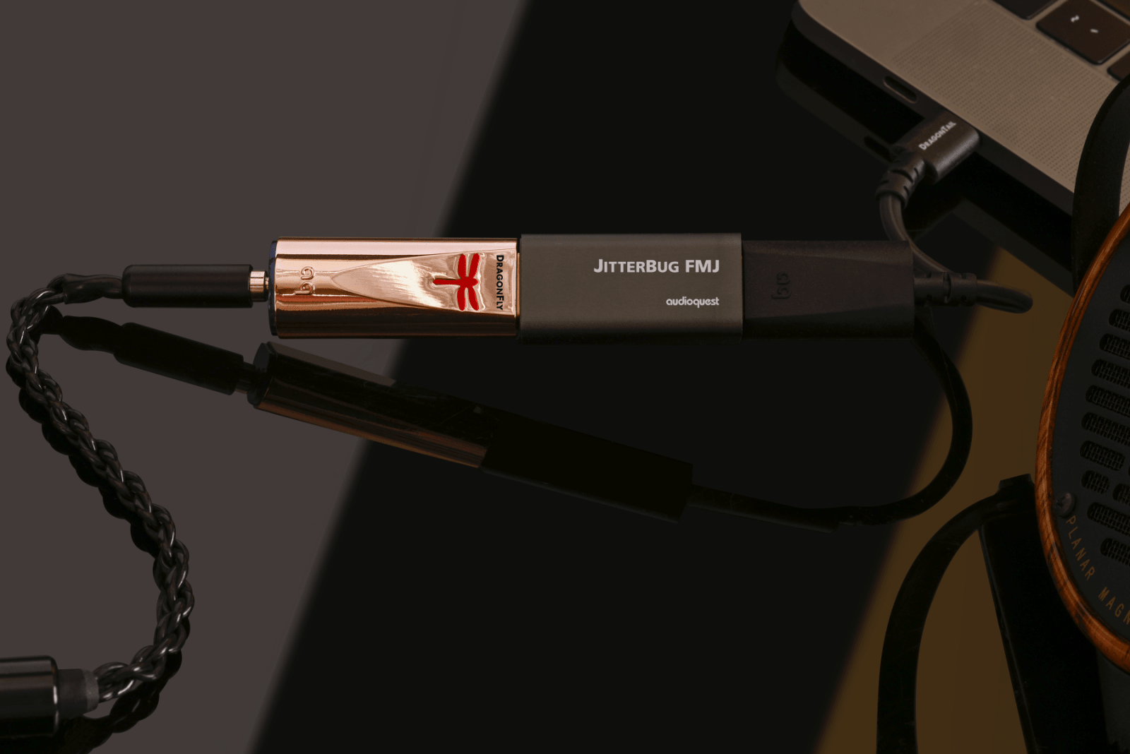 AudioQuest DragonFly Copper USB-DAC hodetelefonforsterker