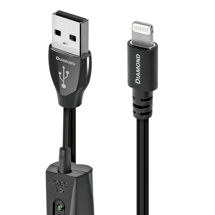 AudioQuest Diamond USB-A til Lightning kabel 1,5 m
