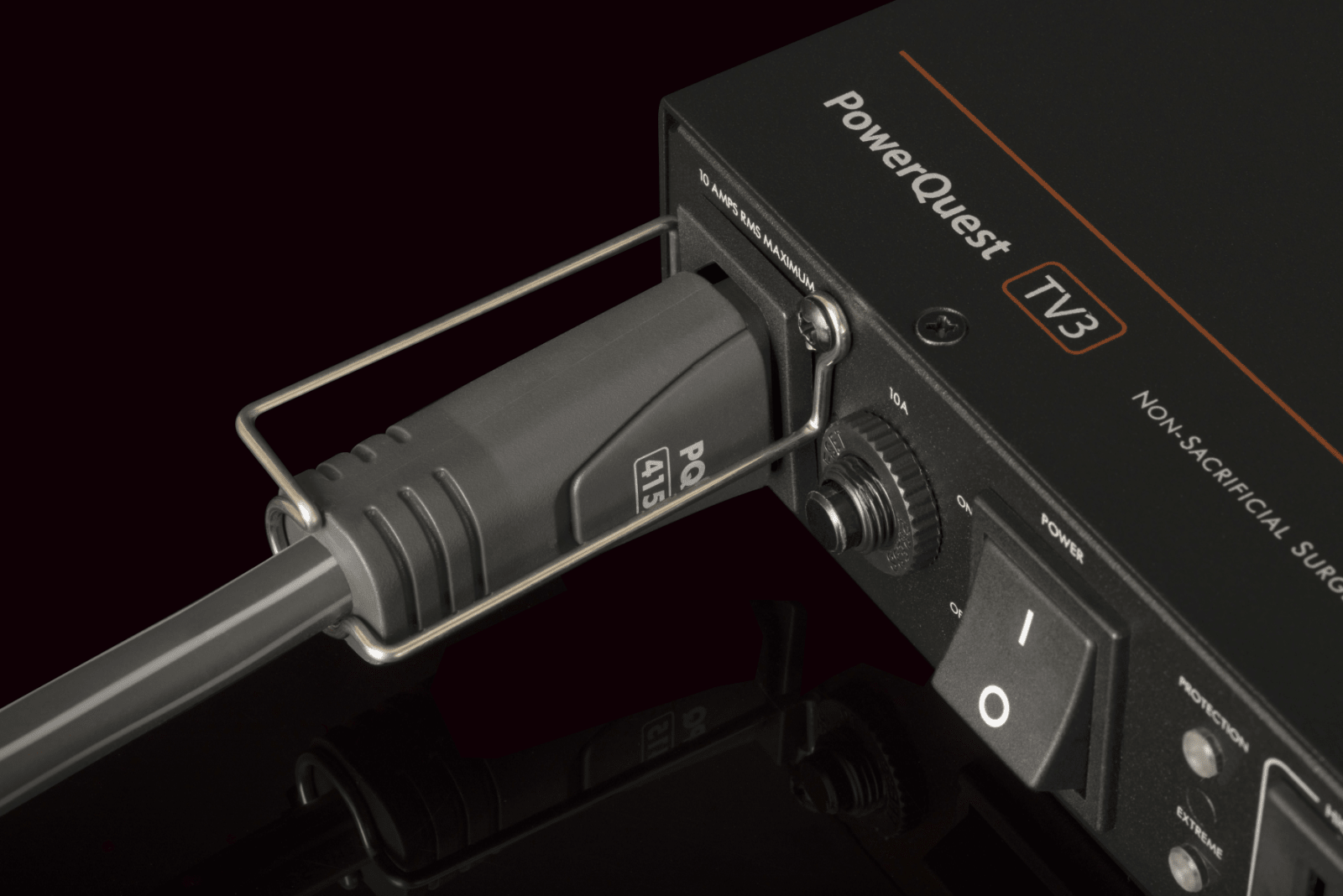AudioQuest PowerQuest TV3 overspenningsvern 3 uttak