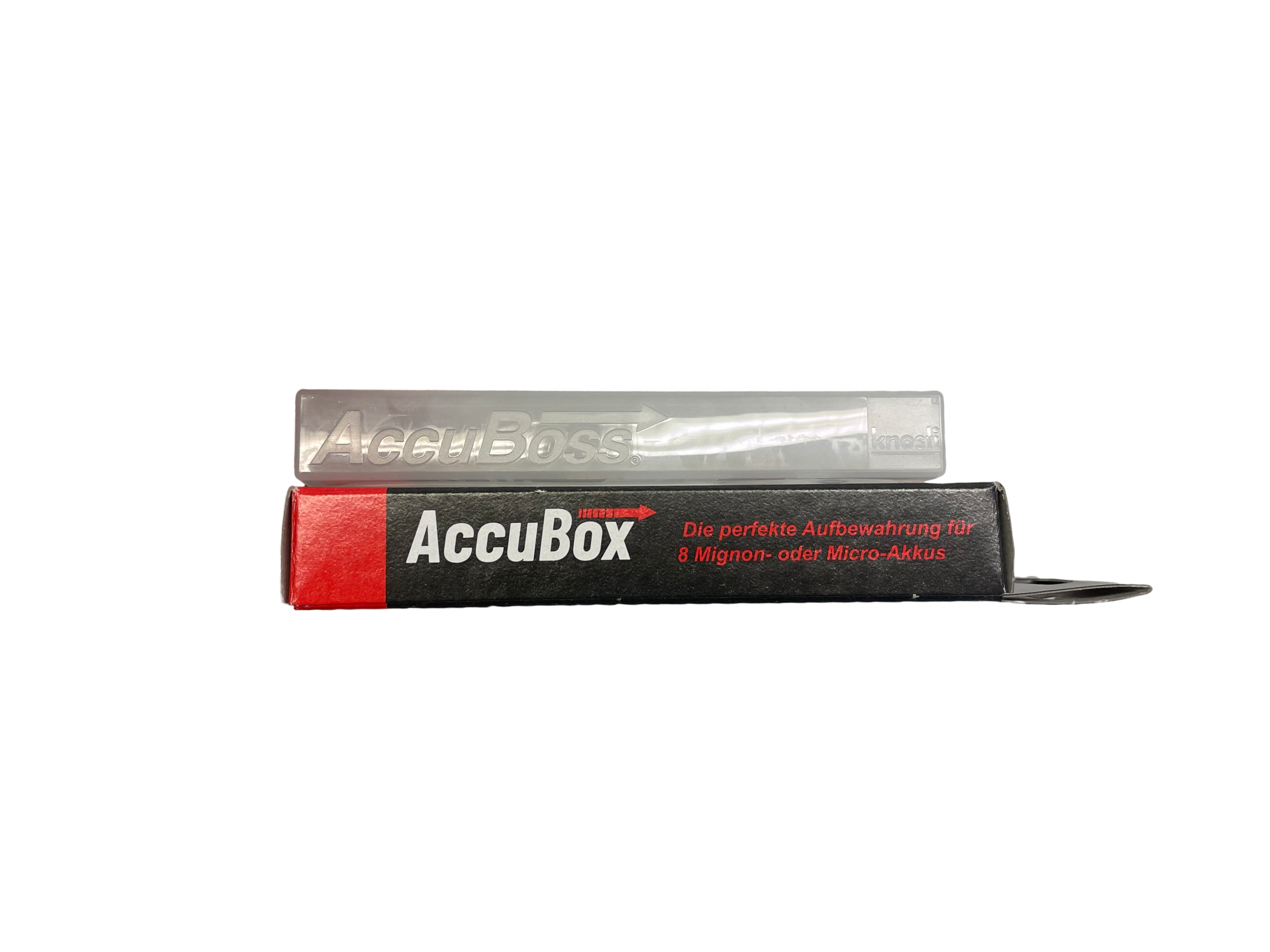 Knosti Accu-Box batteriboks 8 AA AAA sprutsikker