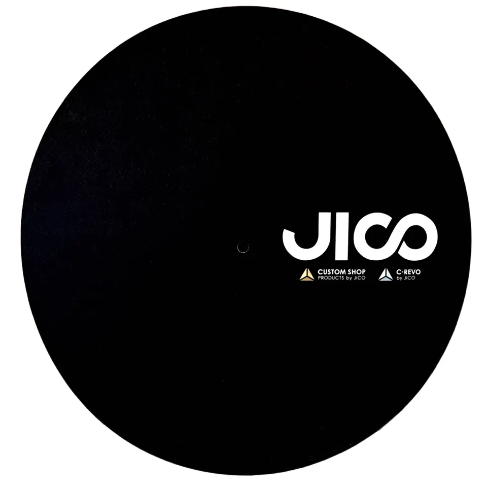 JICO Slipmat 12 tommer sort