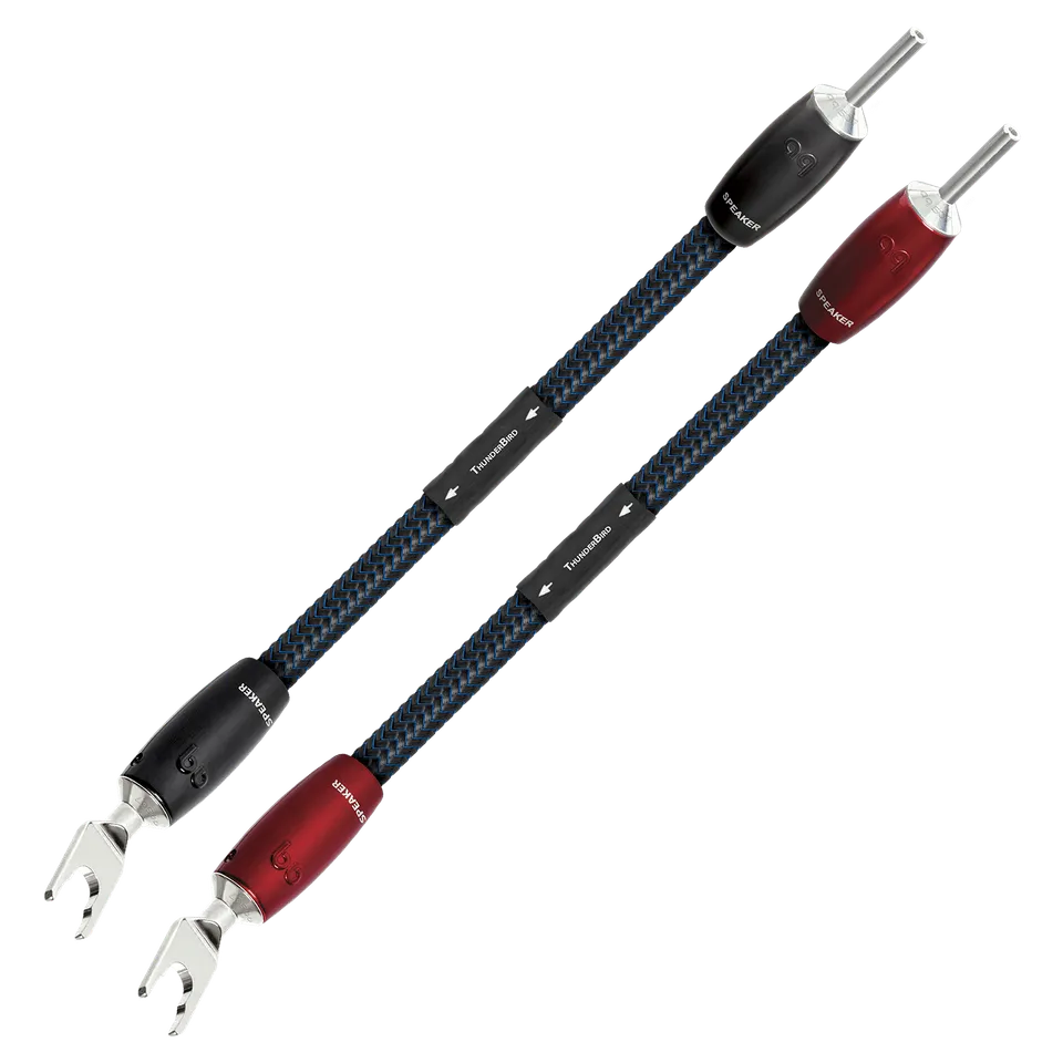 AudioQuest ThunderBird BiWire jumpers høyttalerkabel kobber