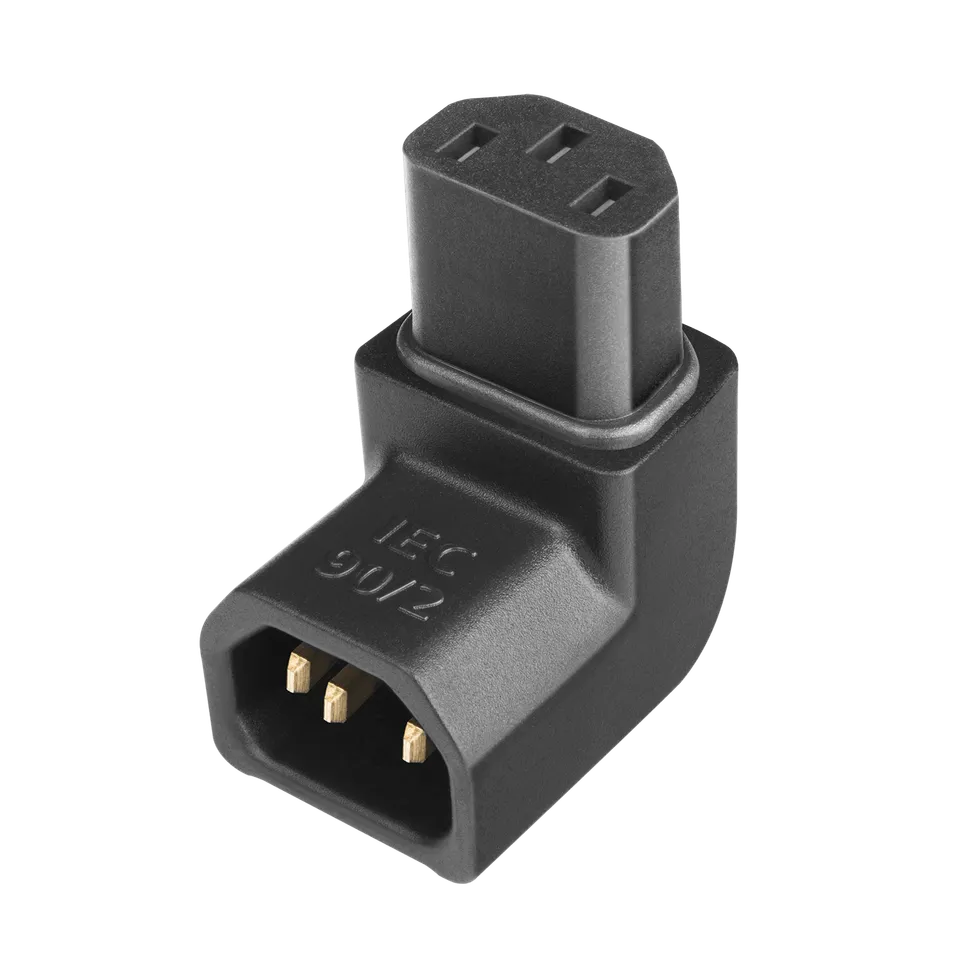 AudioQuest IEC 90 grader vinkeladapter strøm