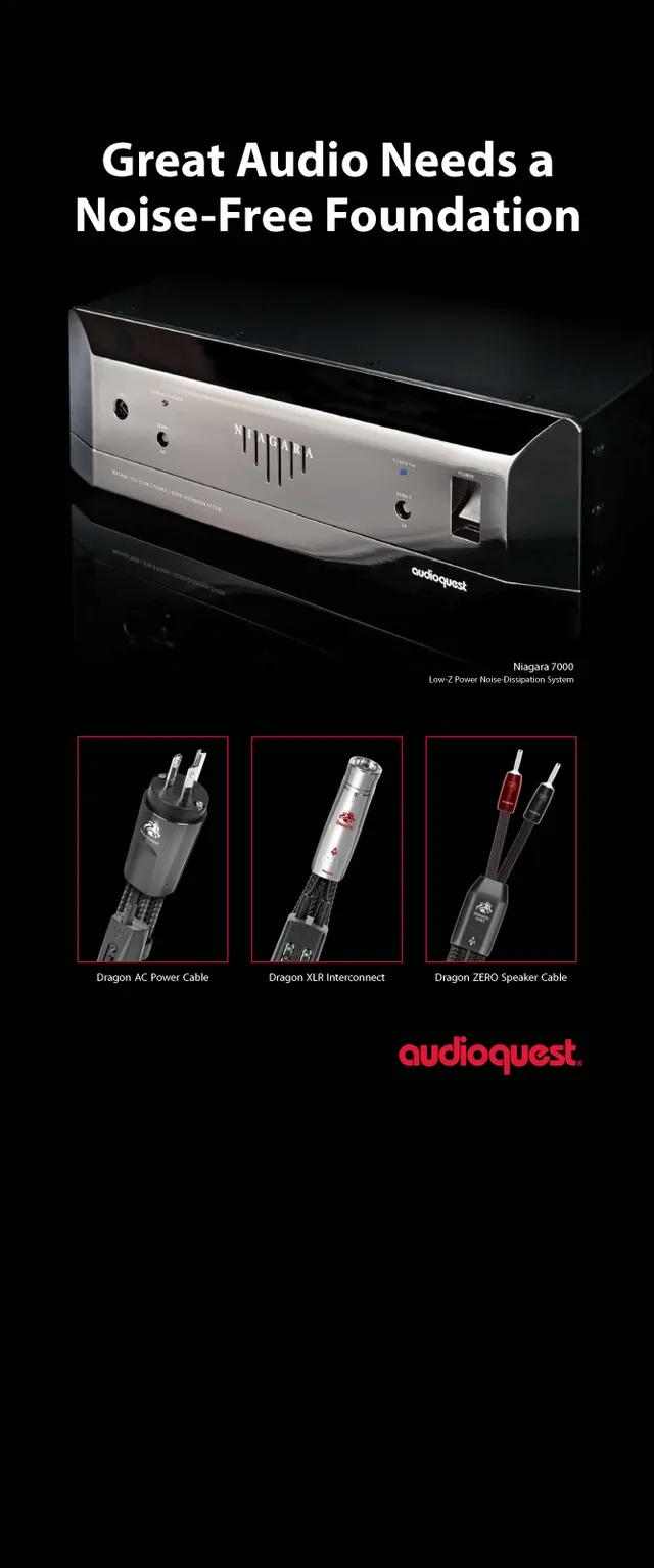 AudioQuest Noise-Free plakat Dragon Niagara