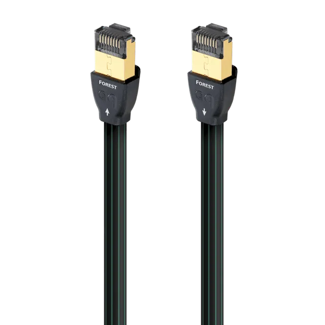 AudioQuest Forest RJ/E nettverkskabel 10 Gbps 0,5% sølv