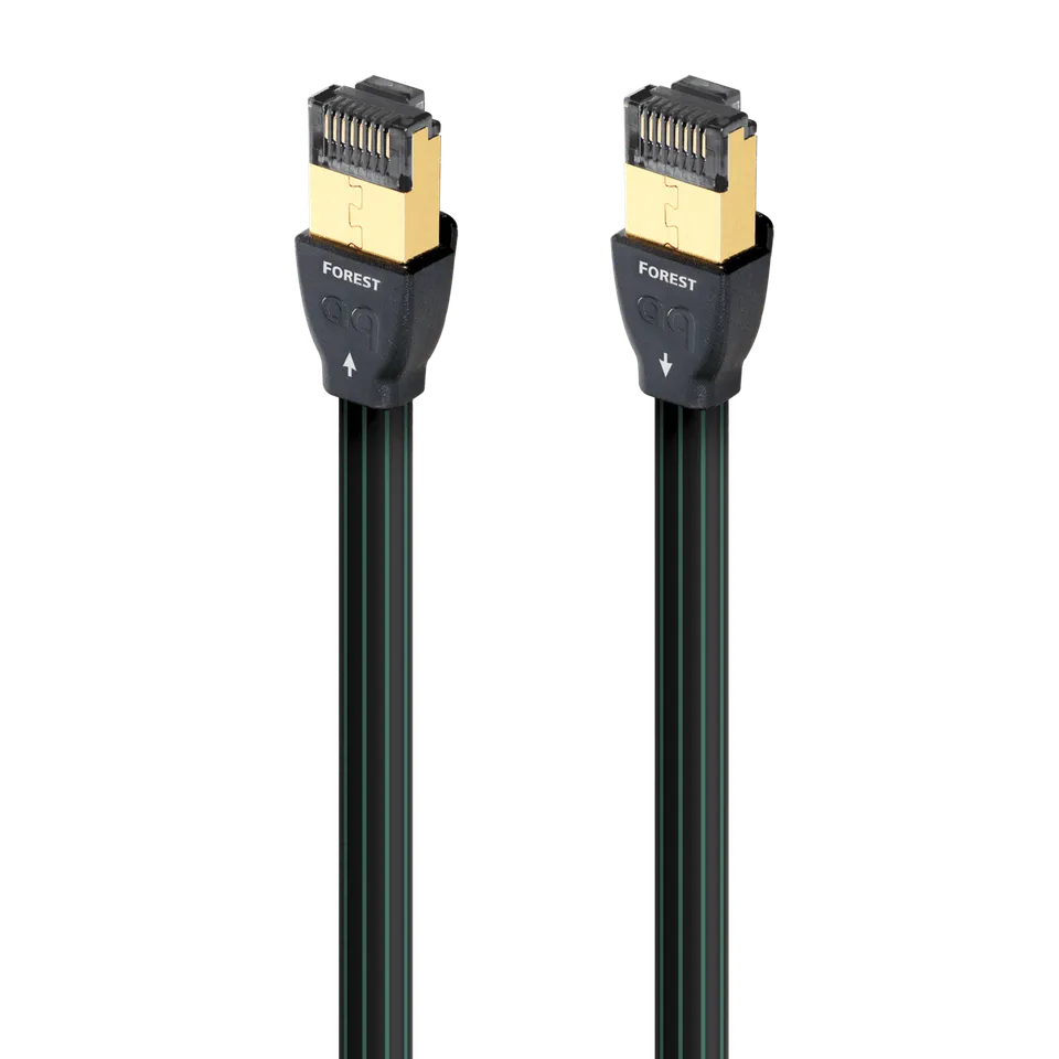 AudioQuest Forest RJ/E nettverkskabel 10 Gbps 0,5% sølv
