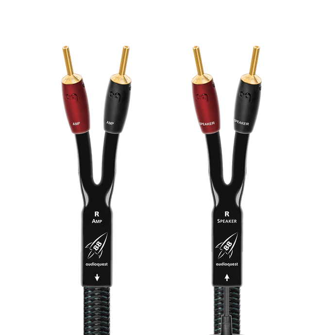 AudioQuest Rocket 88 høyttalerkabel full-range kobber+