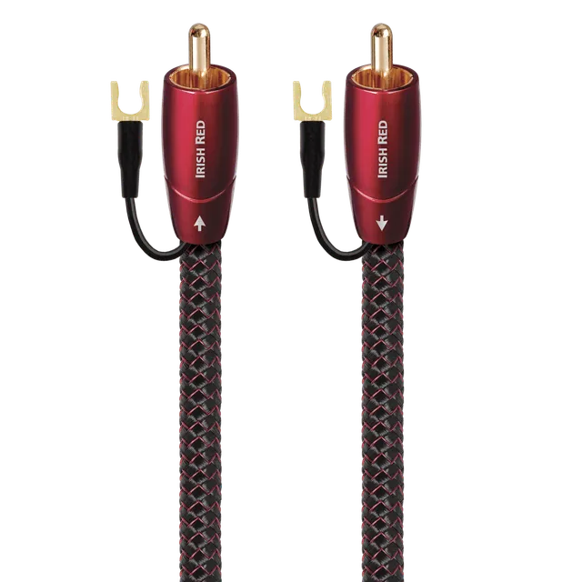 AudioQuest Irish Red RCA subwooferkabel 0,5% sølv