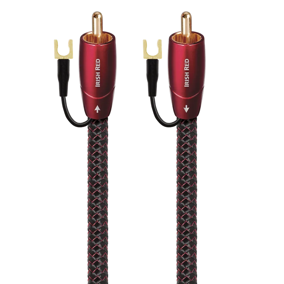 AudioQuest Irish Red RCA subwooferkabel 0,5% sølv