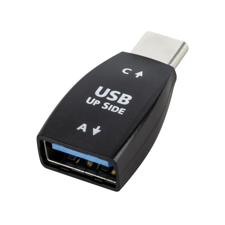AudioQuest USB-A til USB-C adapter lading data