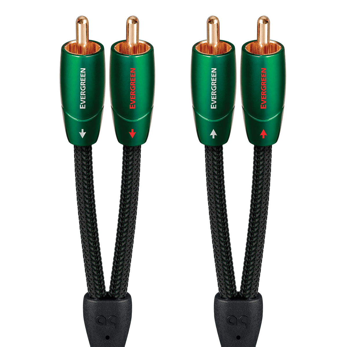 AudioQuest Evergreen RCA-kabel stereo LGC-kobber