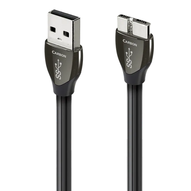 AudioQuest Carbon USB-A 3.0 til Micro-B 3.0 kabel