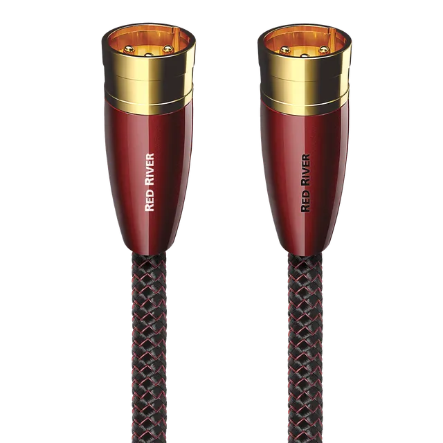 AudioQuest Red River XLR-kabel 3 m PSC-kobber
