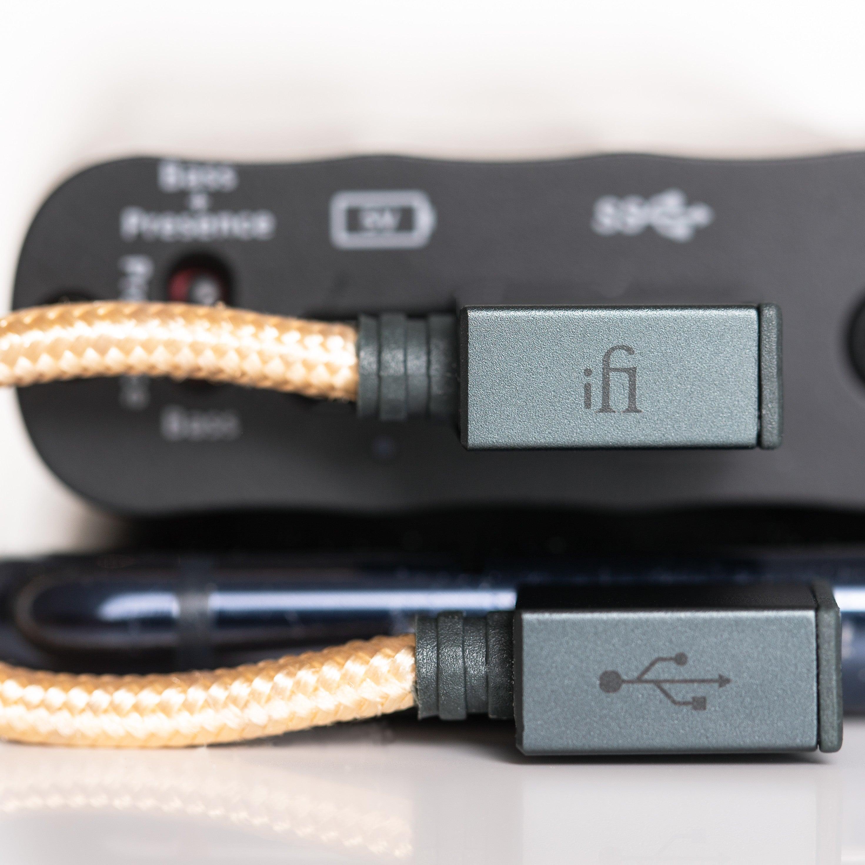 iFi Audio 90° Type-C OTG-kabel vinklet