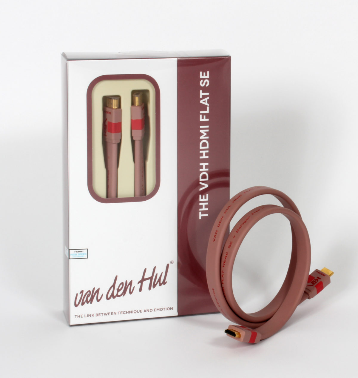 Van den Hul HDMI Flat SE HDMI-kabel flat 4K