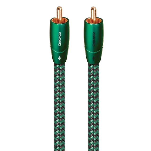 AudioQuest Chicago RCA-kabel stereo LGC kobber