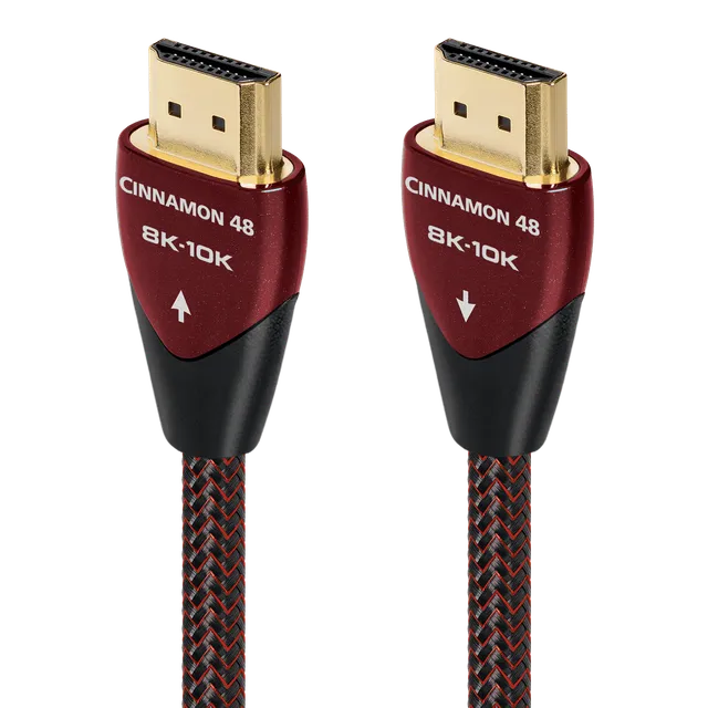 AudioQuest Cinnamon 48 HDMI-kabel 48Gbps 8K-10K sølvbelagt