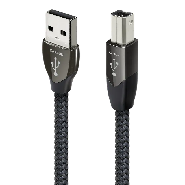 AudioQuest Carbon USB A-B digitalkabel sølv