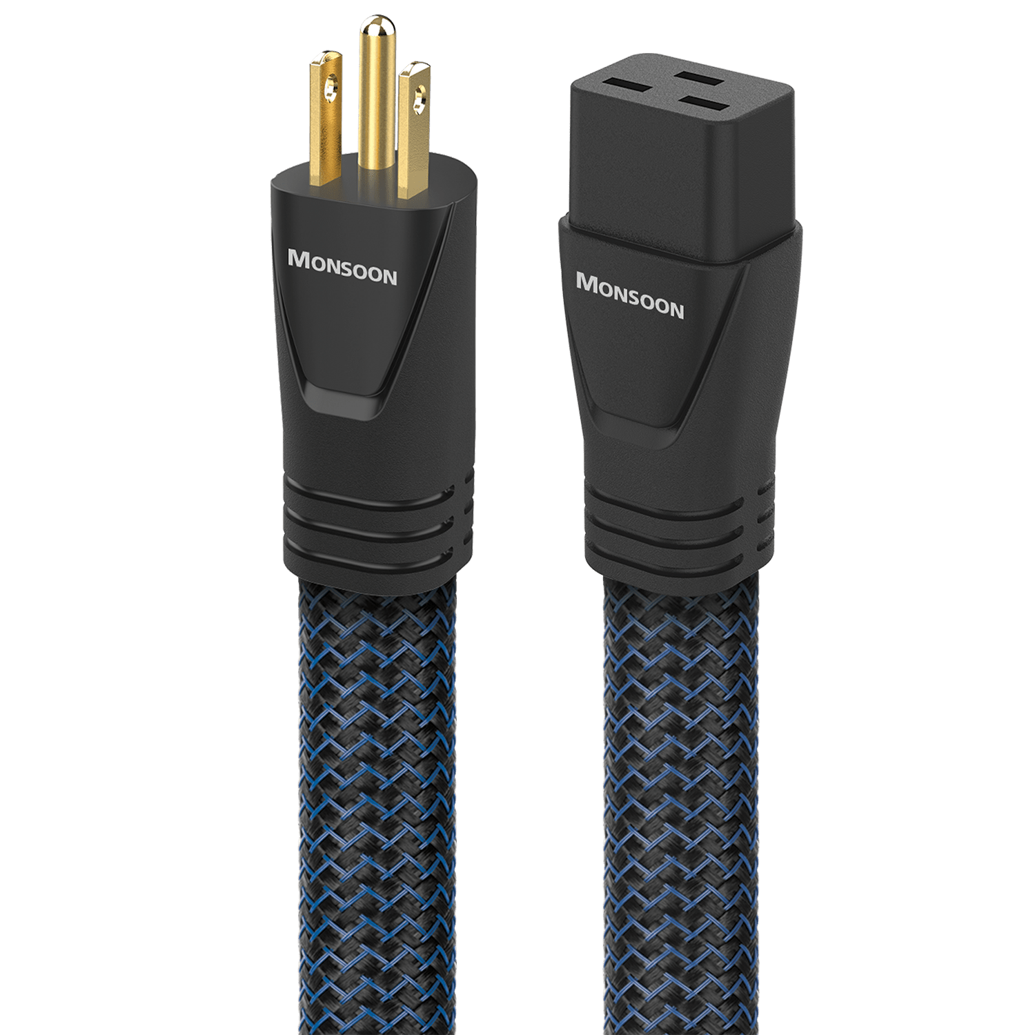AudioQuest Monsoon strømkabel 2 m C13 Schuko skjermet