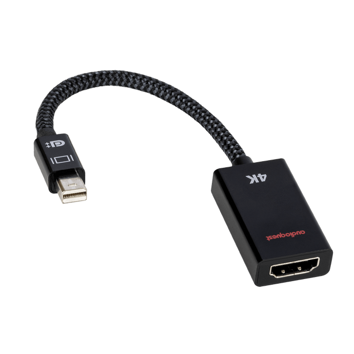 AudioQuest Mini DisplayPort-HDMI kabel 4K – adapterkabel