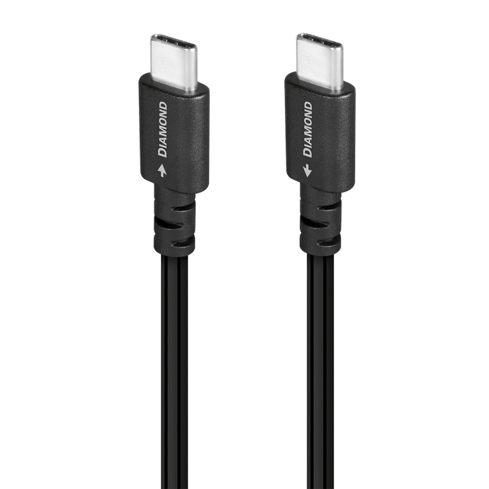 AudioQuest Diamond USB-C til C kabel sølv