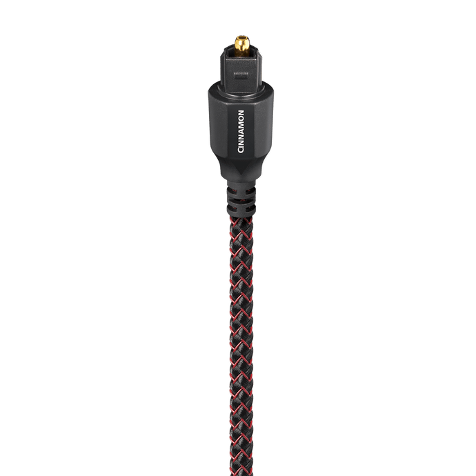 AudioQuest Cinnamon optisk kabel Toslink lav spredning
