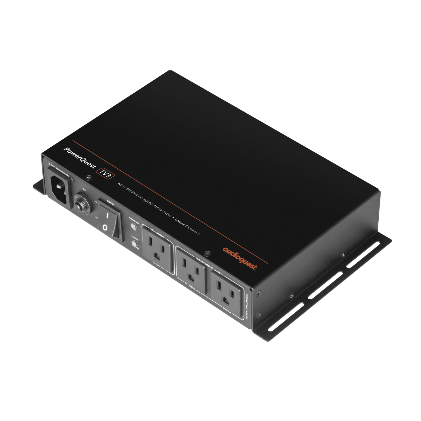 AudioQuest PowerQuest TV3 overspenningsvern 3 uttak