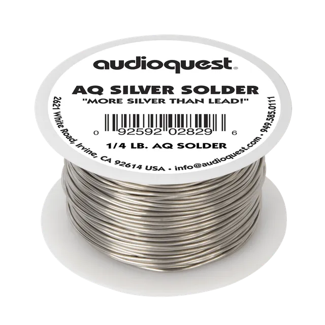 AudioQuest sølvlodd loddetinn sølv for kabel-lodding