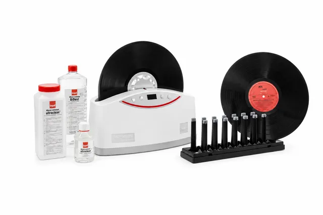 Knosti Disco-Antistat Ultrasonic 2.0 platevasker arctic silver