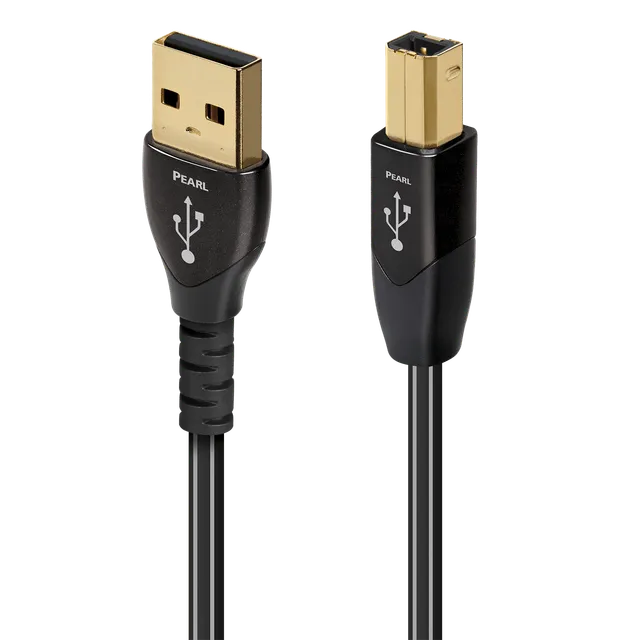 AudioQuest Pearl USB-kabel USB-A til B med LGC