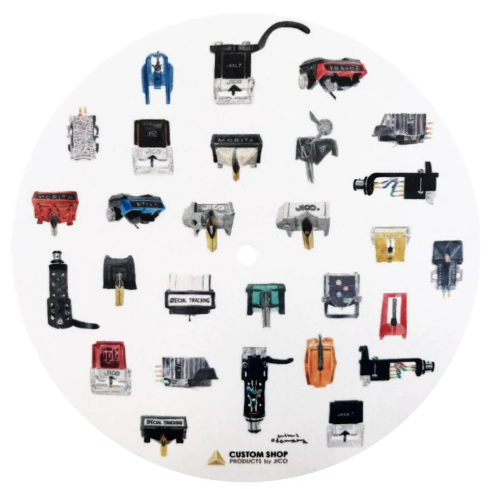 JICO Slipmat 7inch Sketch slipmatte 7 tommer