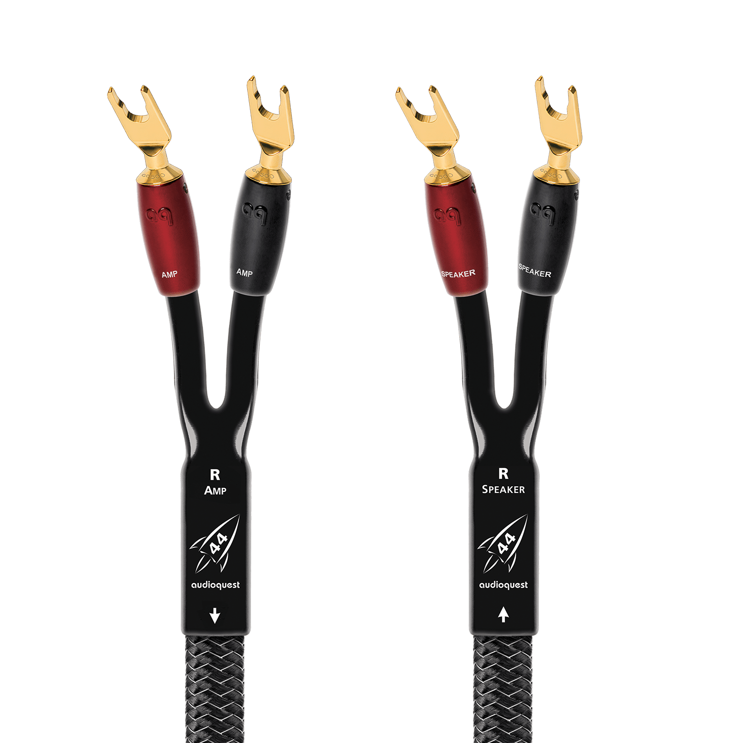 AudioQuest Rocket 44 høyttalerkabel 2,4 m par