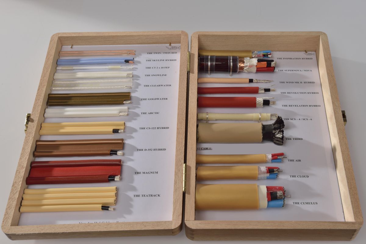 Van den Hul Cable Sample Box kabelprøver signal og høyttaler