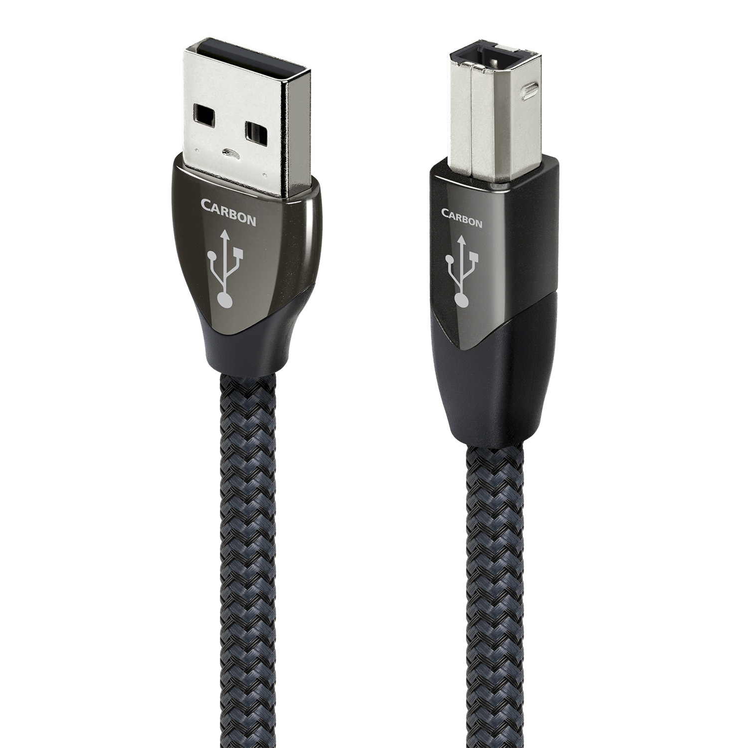 AudioQuest Carbon USB A-B kabel 0,75 m sølvledere