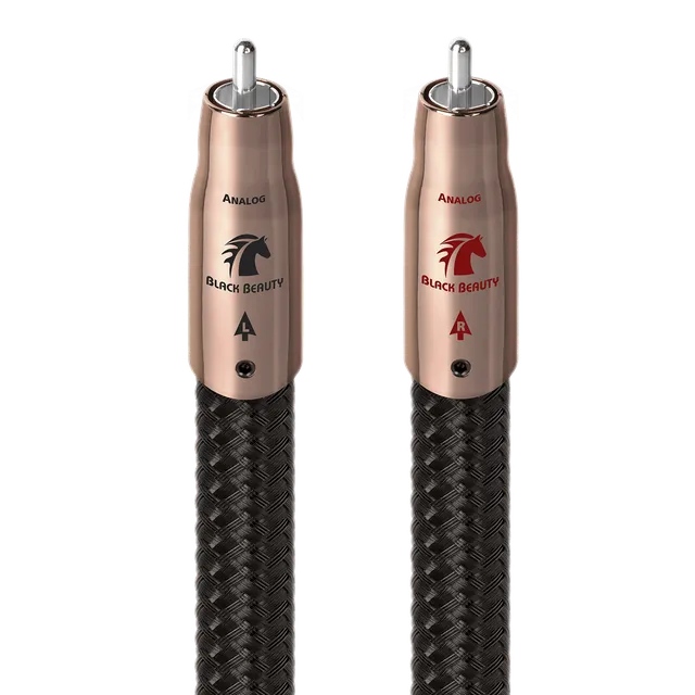 AudioQuest Black Beauty RCA-kabel kobber