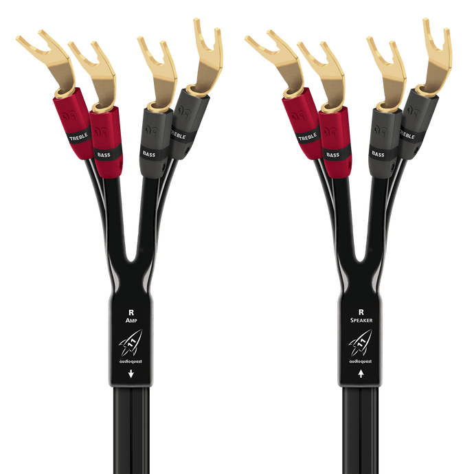 AudioQuest Rocket 11 Single BiAmp høyttalerkabel