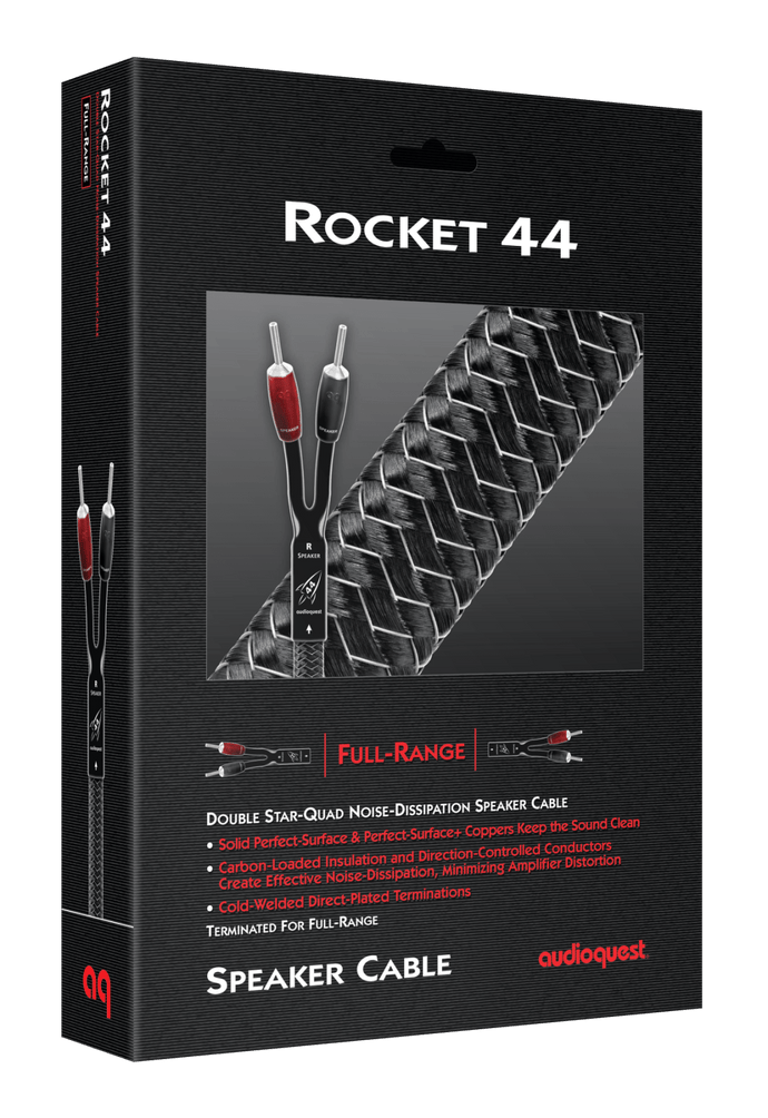AudioQuest Rocket 44 høyttalerkabel Single-BiAmp