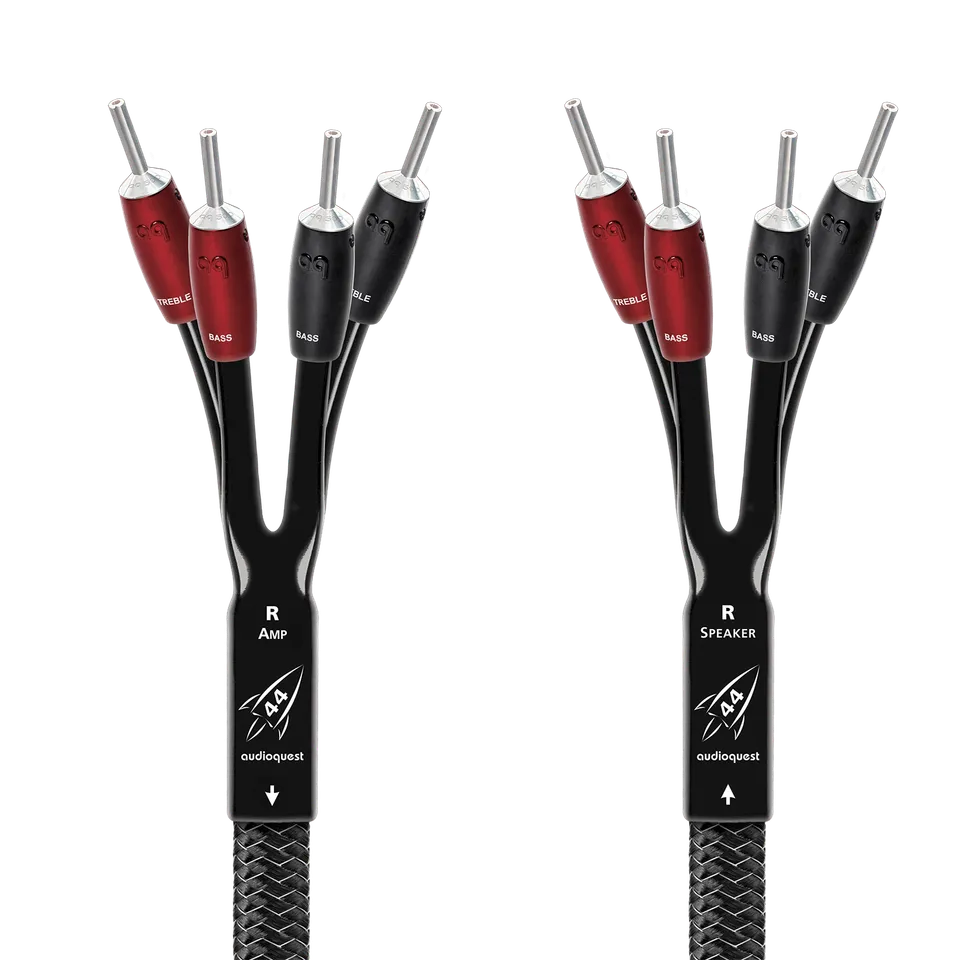 AudioQuest Rocket 44 Single-BiAmp høyttalerkabel kobber
