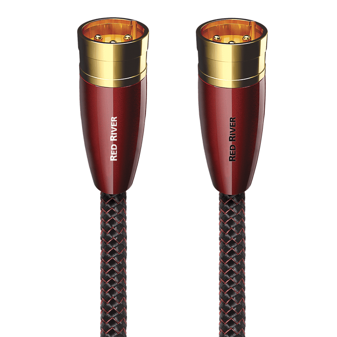 AudioQuest Red River XLR-XLR signalkabel balansert
