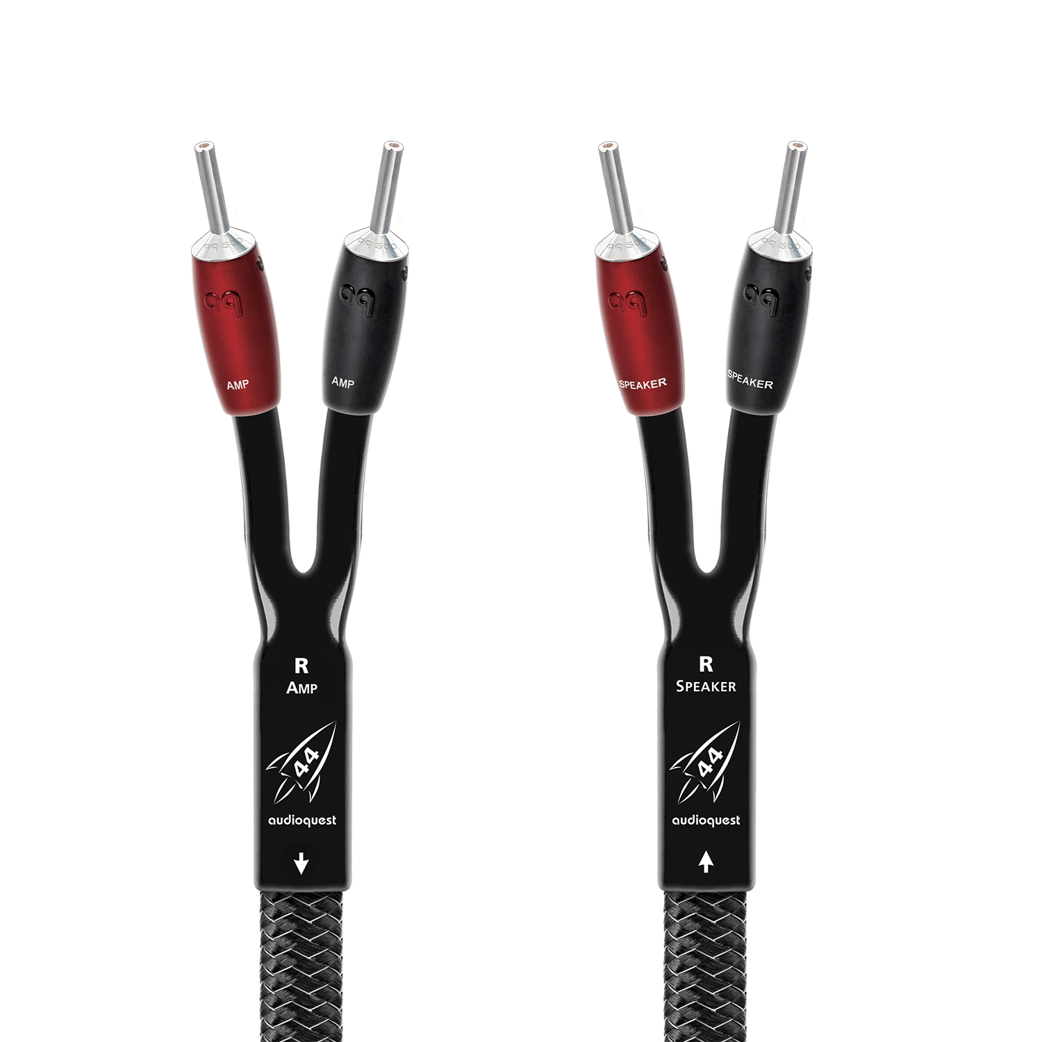 AudioQuest Rocket 44 høyttalerkabel 2,4 m par