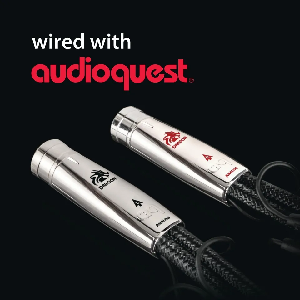 AudioQuest Wired with AudioQuest butikkskilt PVC