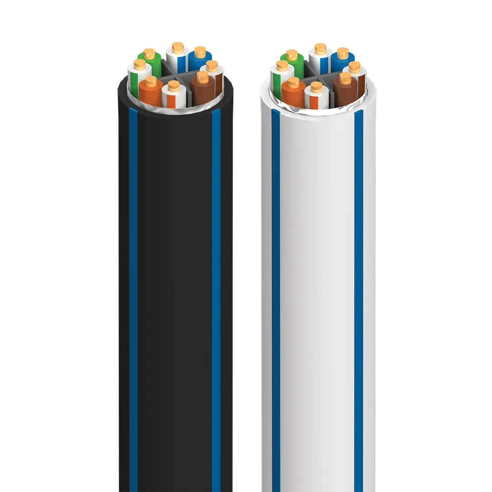 AudioQuest CAT 600 FMJ nettverkskabel 152 m sort