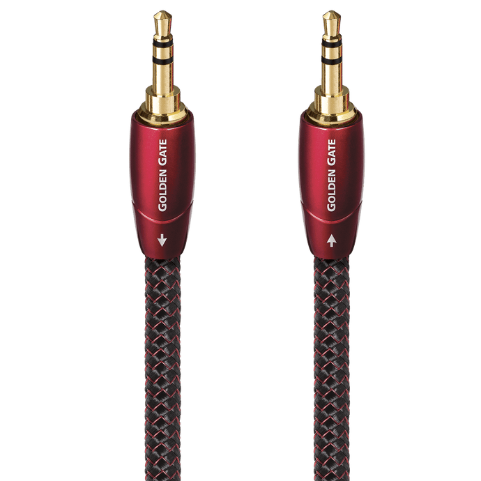 AudioQuest Golden Gate minijackkabel 3,5mm stereo