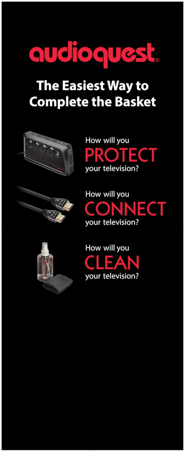 AudioQuest Protect Connect Clean display butikk