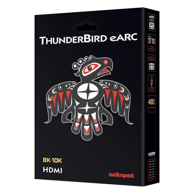 AudioQuest ThunderBird eARC-Priority HDMI-kabel 48Gbps