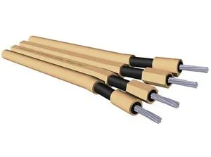 Van den Hul The Teatrack Hybrid høyttalerkabel bi-wire