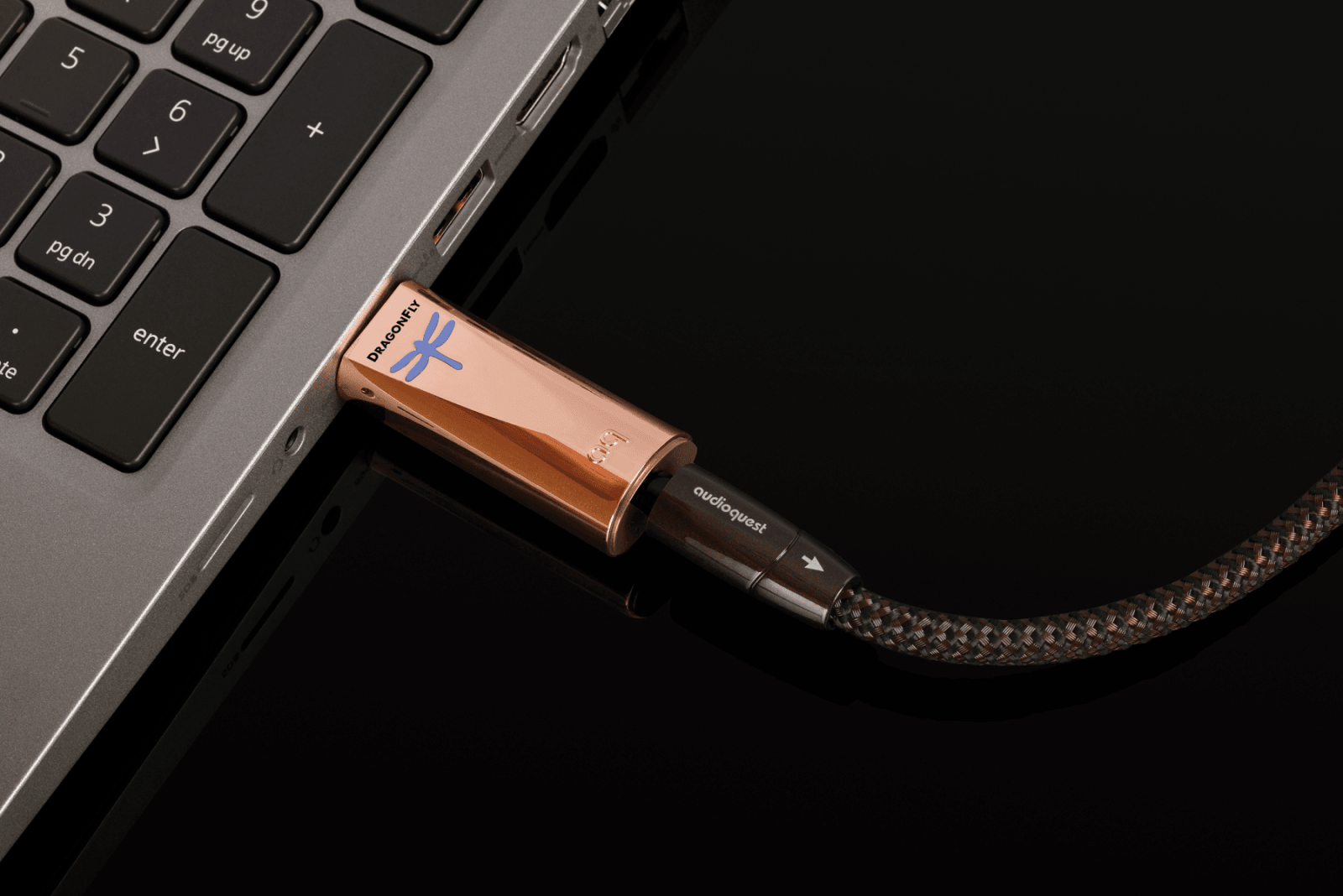AudioQuest DragonFly Copper USB-DAC hodetelefonforsterker